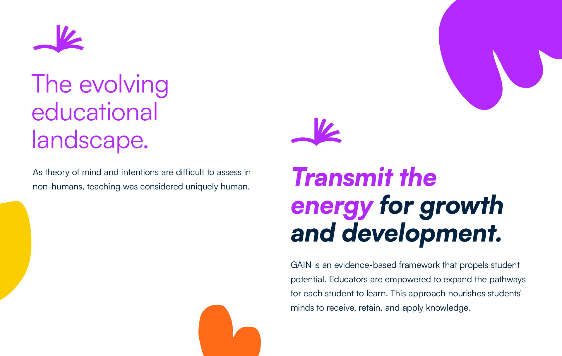 Gain | Educational Platform