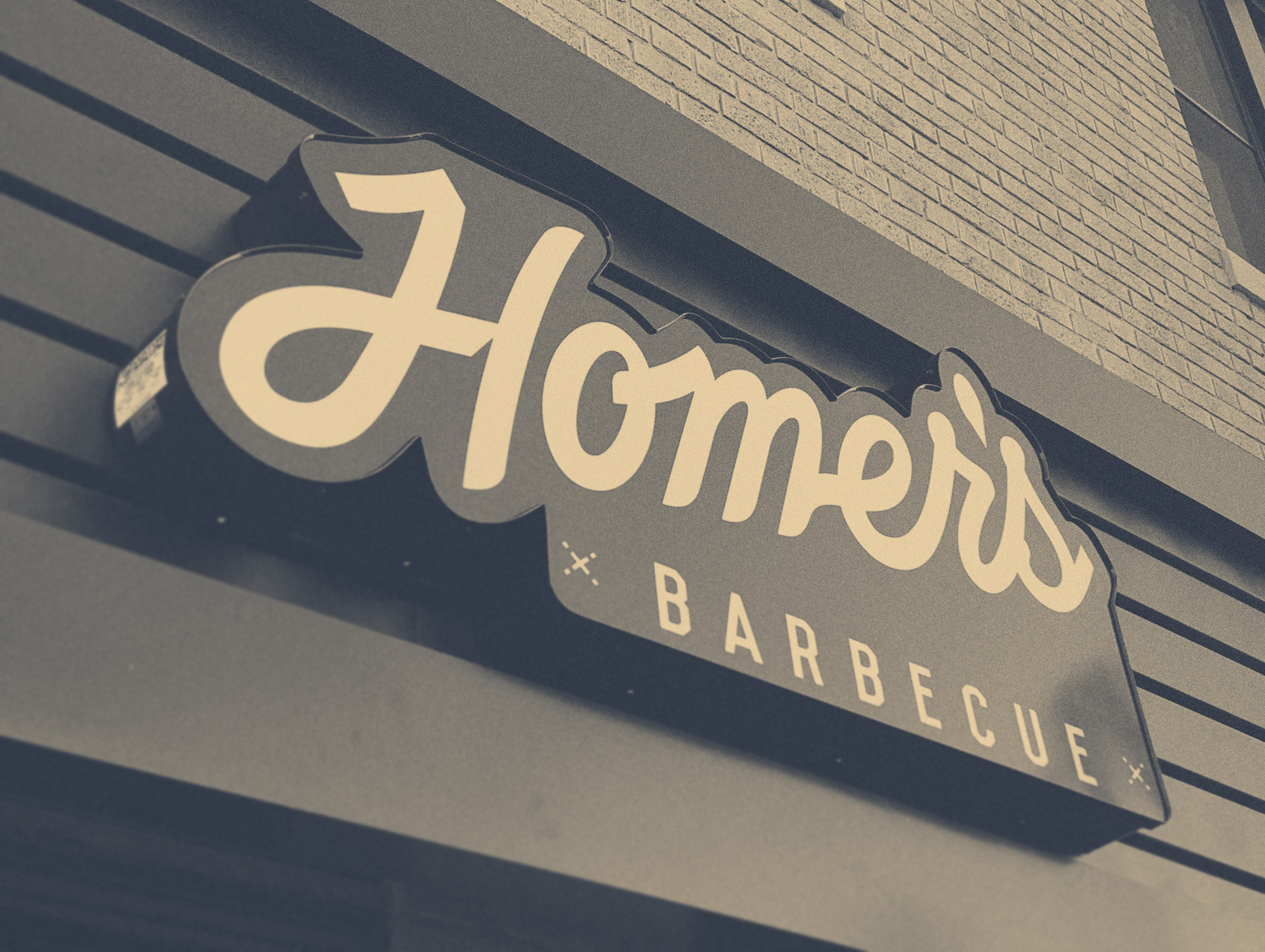 Homer's Barbecue | Restaurant Branding